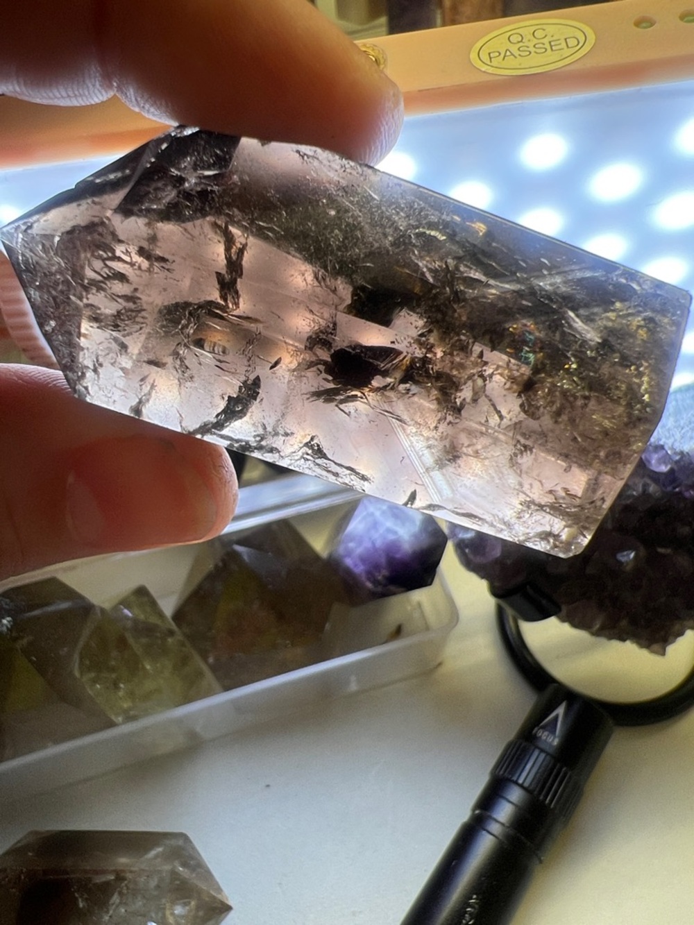Natural Smoky Quartz Crystal Point
